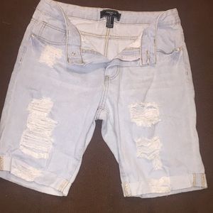 Light blue forever 21 men shorts size 30